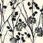 Schumacher Moonpennies Black & Ivory Wallpaper