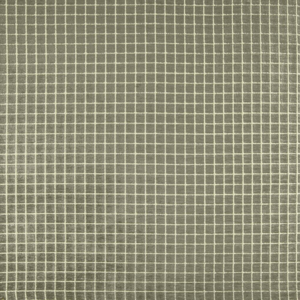 Kasmir Tuft Zinc Fabric