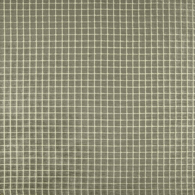 Kasmir Tuft Zinc Fabric