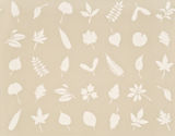 Baker Lifestyle TUMBLING LEAVES LINEN Wallpaper