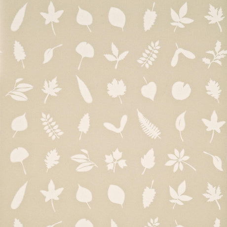 Baker Lifestyle TUMBLING LEAVES LINEN Wallpaper