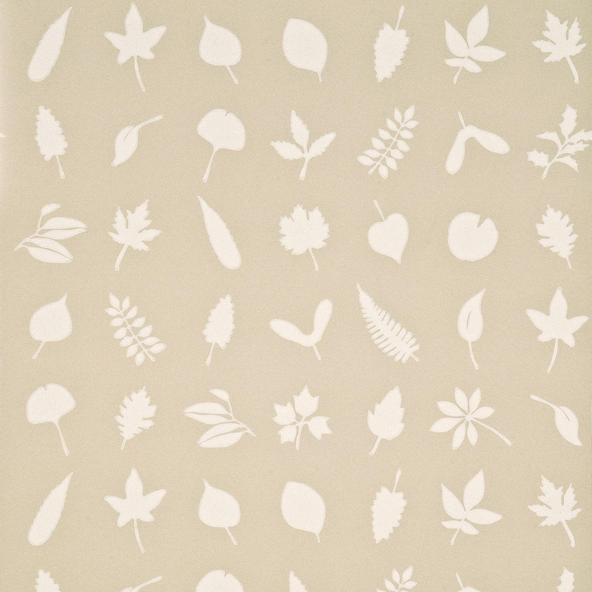 Baker Lifestyle TUMBLING LEAVES LINEN Wallpaper