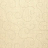 Schumacher Adhafera Scroll Oatmeal Wallpaper
