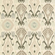 Schumacher Turkestan Embroidery Moonstone Fabric