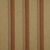 Mulberry TWELVE BAR STRIPE SAGE/SAND/WINE Upholstery Fabric