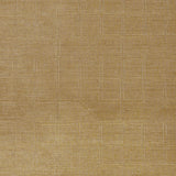 Schumacher Linyi Embroidered Fret Sisal Linen Wallpaper