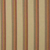 Mulberry TWELVE BAR STRIPE SAND/ROSE Upholstery Fabric