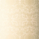 Schumacher Varenna Damask Sand Wallpaper