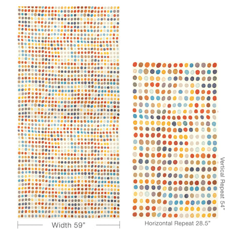 Lee Jofa TWISTER PRINT SKY/TANG Fabric