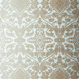 Schumacher Varenna Damask Robin'S Egg Wallpaper