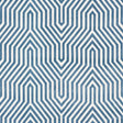 Schumacher Vanderbilt Velvet Marine Fabric