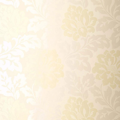 Schumacher Saraceno Damask Citrine Wallpaper