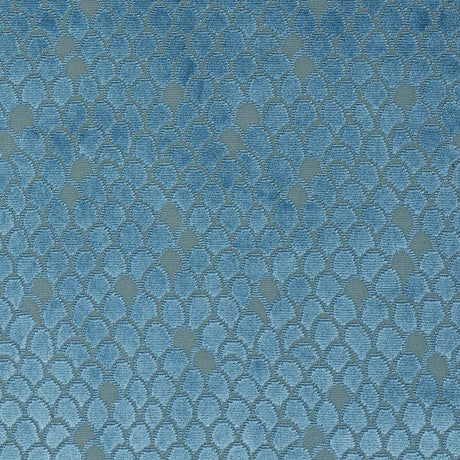 Schumacher Esther Velvet Peacock Fabric