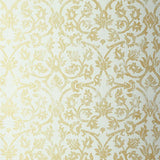 Schumacher Pellaro Aqua Wallpaper