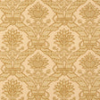 Schumacher Siena Damask Natural Wallpaper