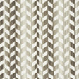 Schumacher Chevron Stri Velvet Stone Fabric
