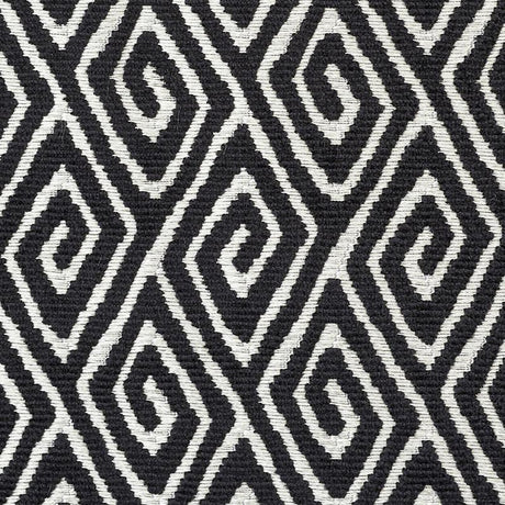 Schumacher Diamante Velvet Onyx Fabric