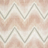 Schumacher Chevron Velvet Blush Fabric