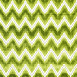 Schumacher Chevron Velvet Leaf Fabric