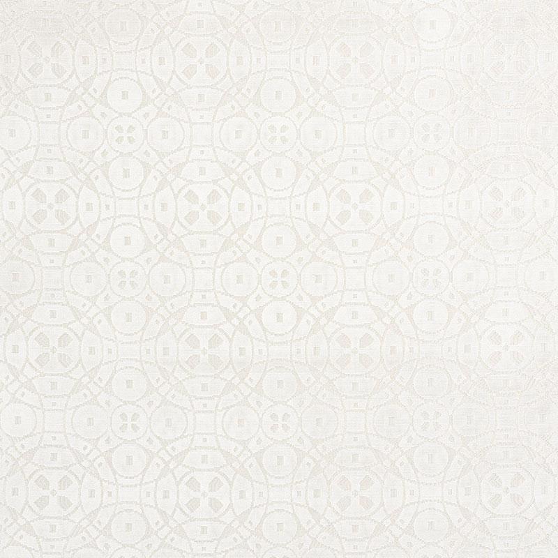 Schumacher Zodiac Velvet Platinum Fabric