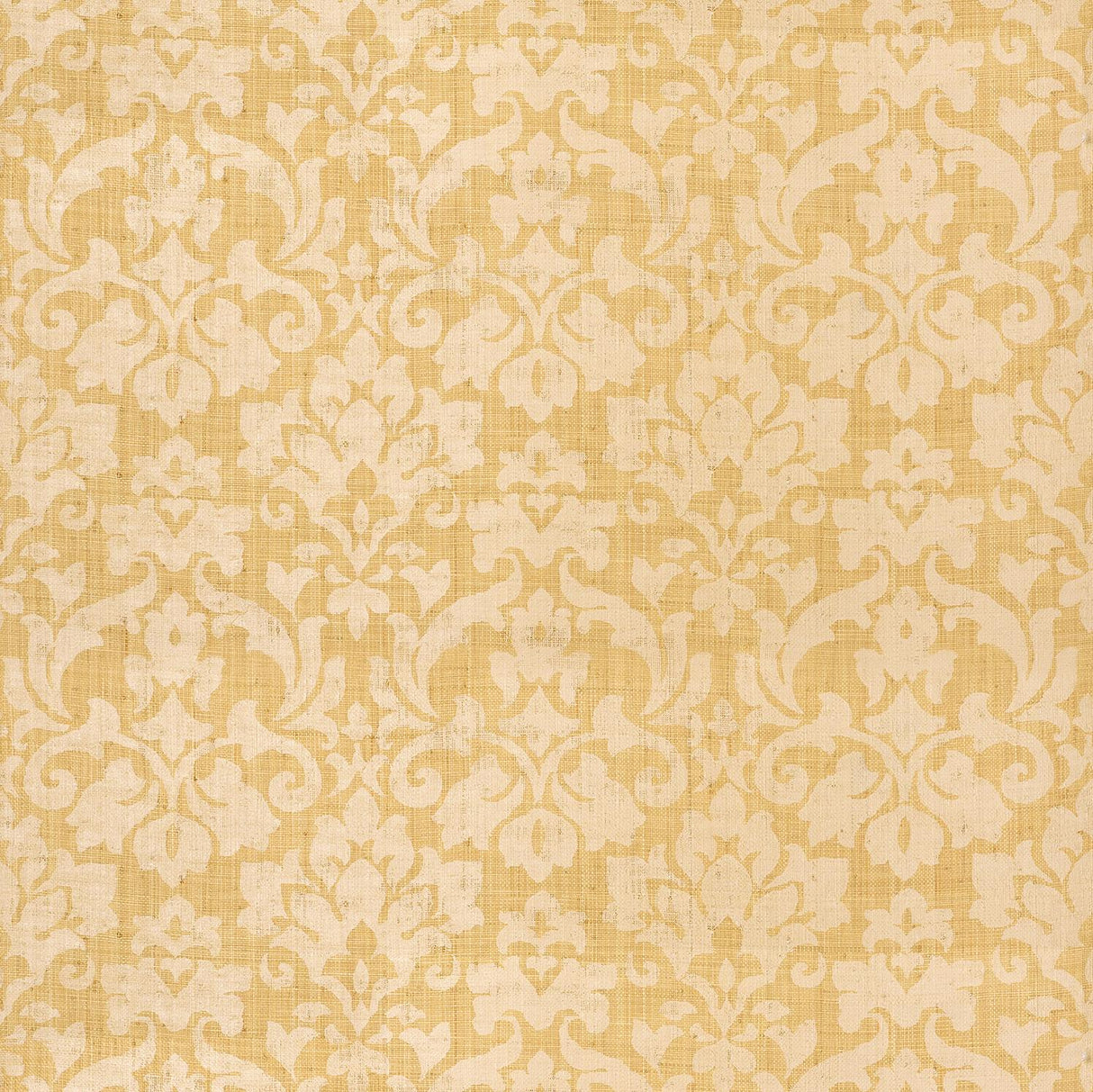 Schumacher Bellezza Damask Alabaster Wallpaper