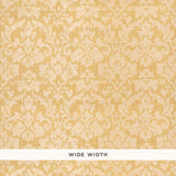 Schumacher Bellezza Damask Alabaster Wallpaper