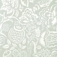 Schumacher Uccello Aqua Wallpaper