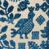 Schumacher Pavone Velvet Peacock Fabric