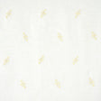 Schumacher Vale Embroidered Sheer Ivory Fabric