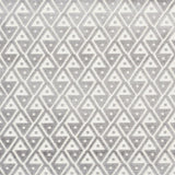 Schumacher Hoffmann Velvet Silver Fabric