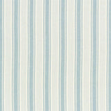 Schumacher Ojai Stripe China Blue Fabric