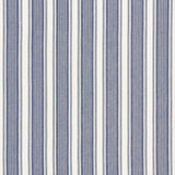 Schumacher Ojai Stripe Indigo Fabric