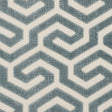 Schumacher Ming Fret Velvet Mineral Fabric
