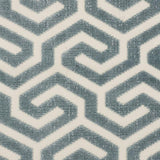 Schumacher Ming Fret Velvet Mineral Fabric