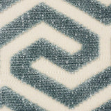 Schumacher Ming Fret Velvet Mineral Fabric