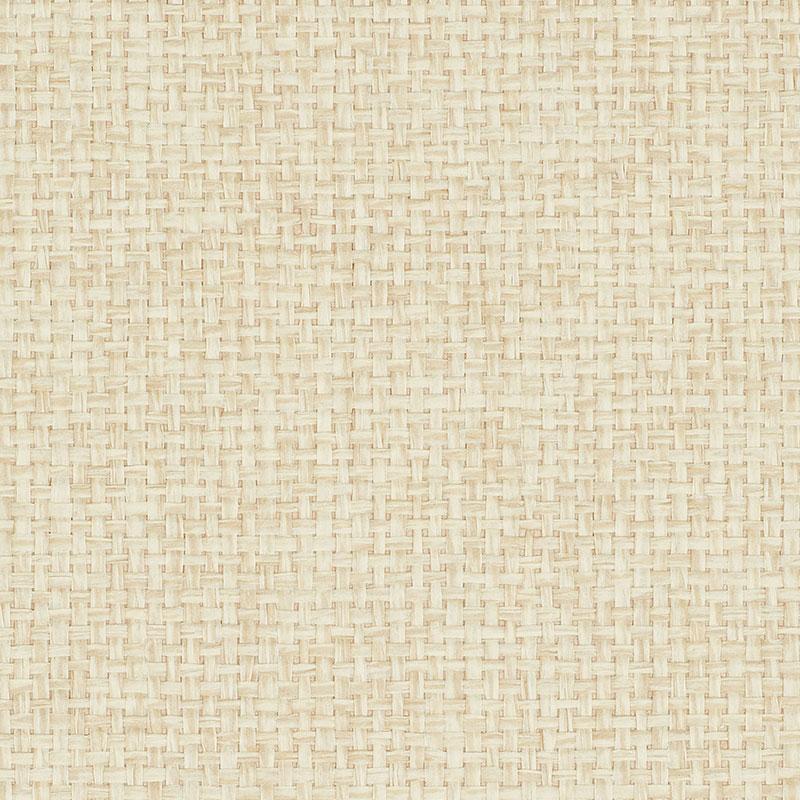 Schumacher Kiko Paperweave Natural Wallpaper
