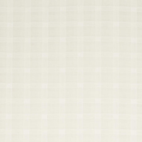 Schumacher Borealis Check Sheer Champagne Fabric