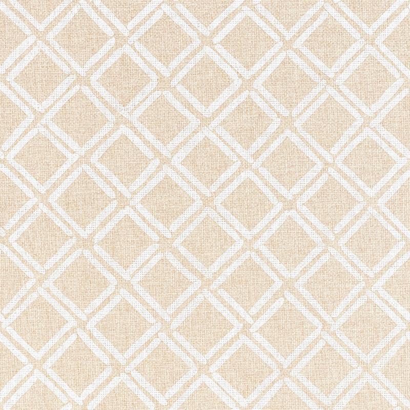 Schumacher Dina Paperweave Natural Wallpaper