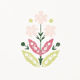 Schumacher Floweret Paperweave Spring Wallpaper