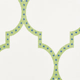 Schumacher Algiers Paperweave Leaf Wallpaper