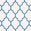 Schumacher Algiers Paperweave Blue Wallpaper
