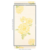 Schumacher Hana Sisal Yellow Wallpaper