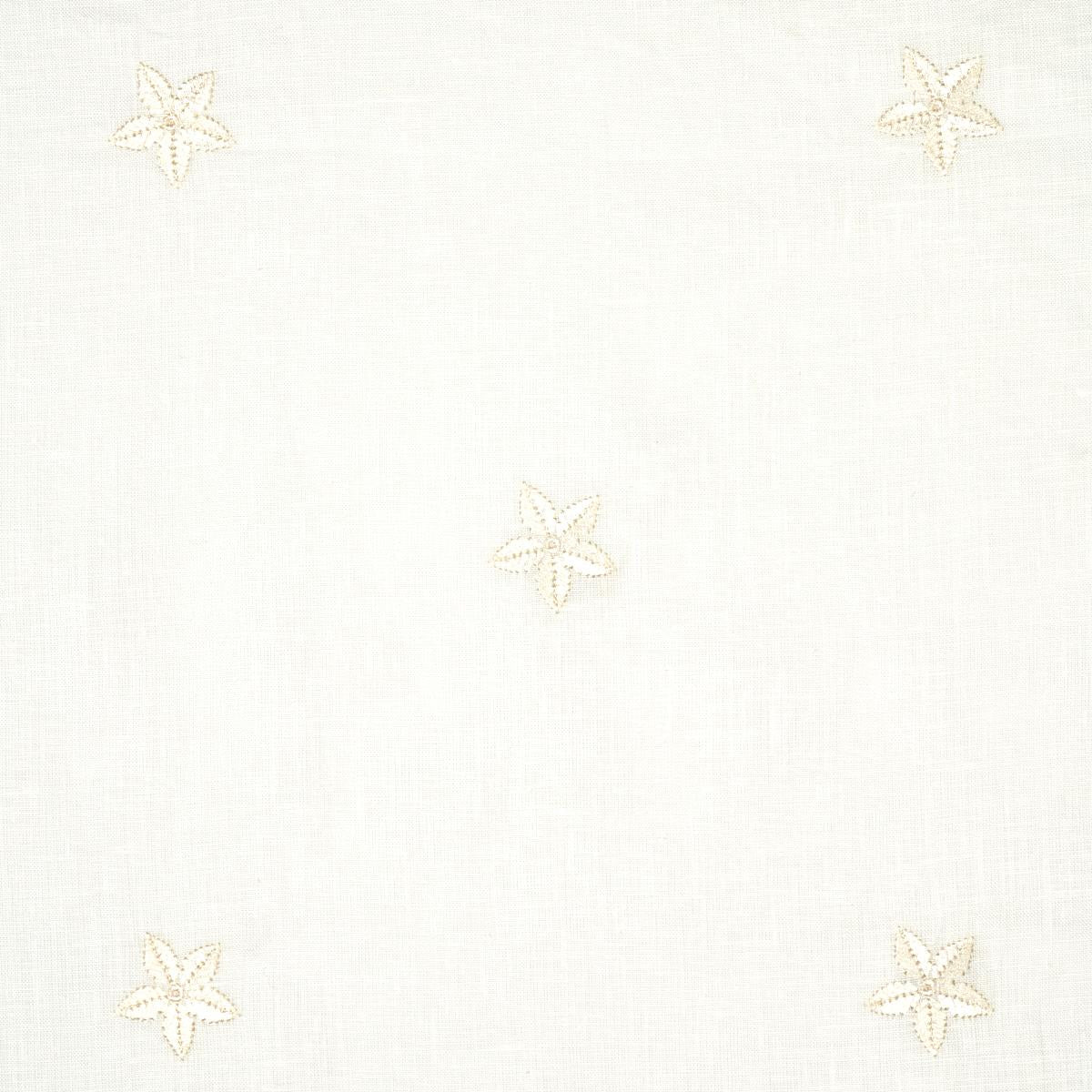 Schumacher Vincenzo Embroidered Sheer Ivory Fabric