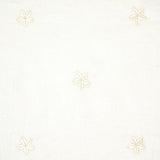 Schumacher Vincenzo Embroidered Sheer Ivory Fabric