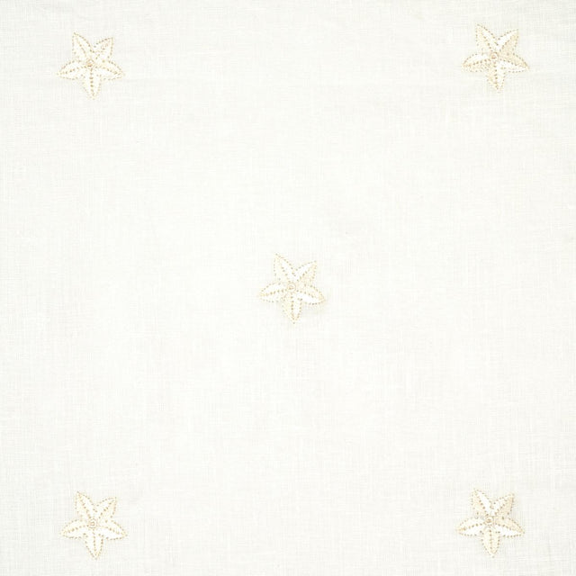 Schumacher Vincenzo Embroidered Sheer Ivory Fabric
