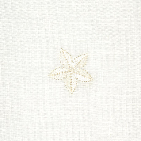 Schumacher Vincenzo Embroidered Sheer Ivory Fabric