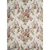 Mulberry VINTAGE FLORAL ROSE/GREEN Fabric