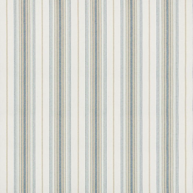 Lee Jofa CASSIS STRIPE AQUA Upholstery Fabric