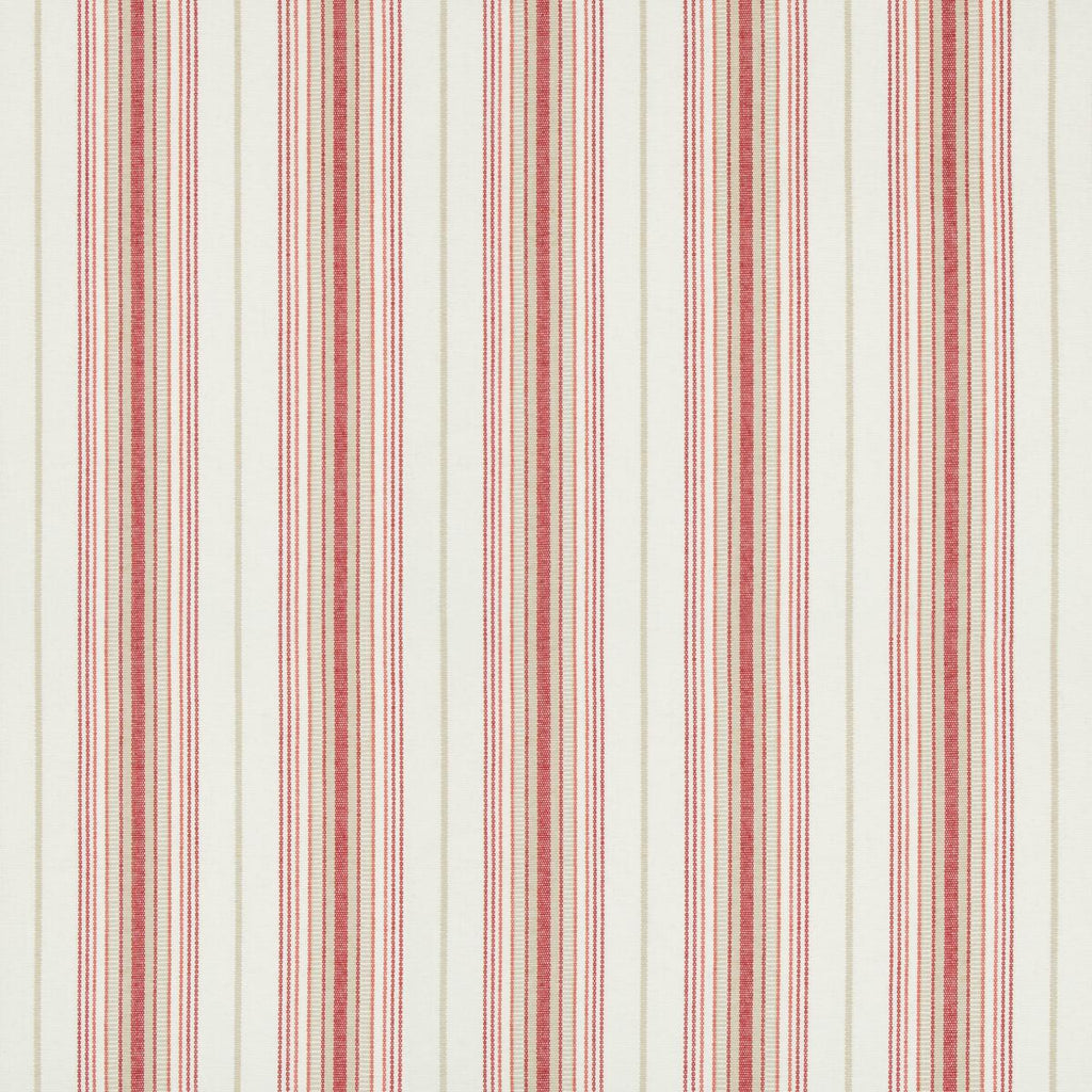 Lee Jofa Cassis Stripe Red Fabric