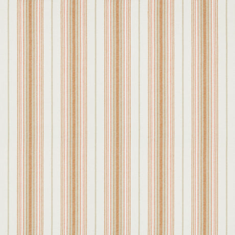 Lee Jofa CASSIS STRIPE TANGERINE Upholstery Fabric